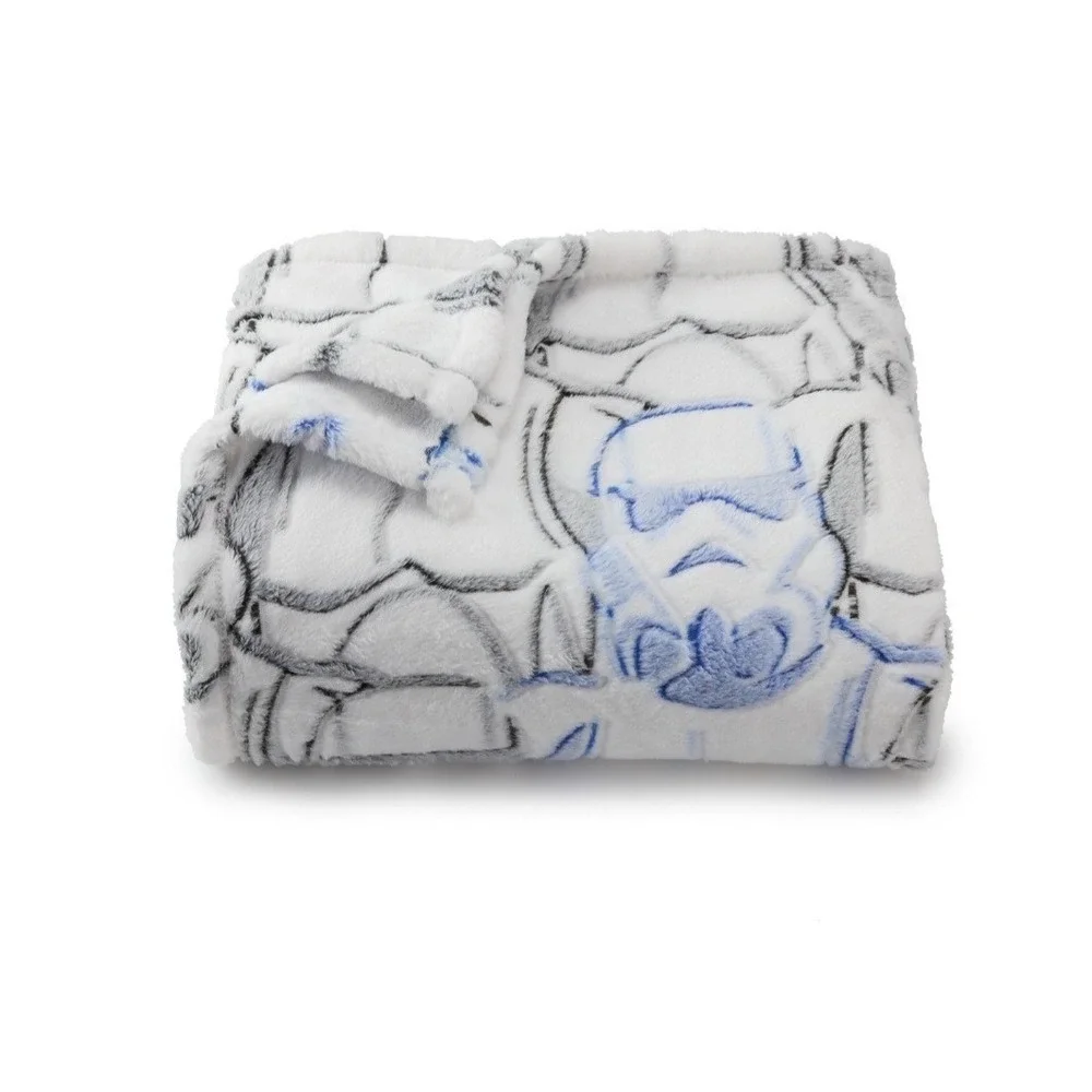 The Big One‎ Disney Star Wars Plush Throw 5'x6' Blanket Christmas Gift Soft